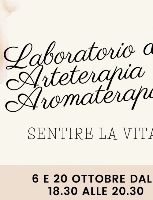 laboratorio arteterapia e aromaterapia